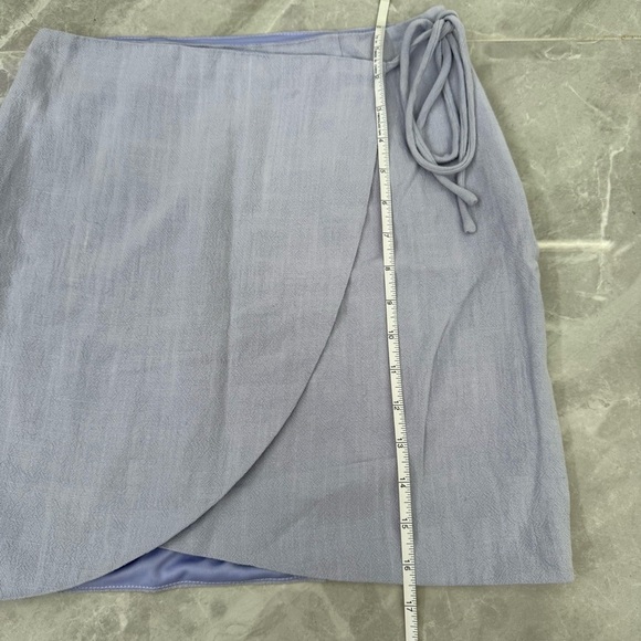 Women’s Altar’d State Wrap Side Tie Mini Skirt Small - Picture 16 of 16